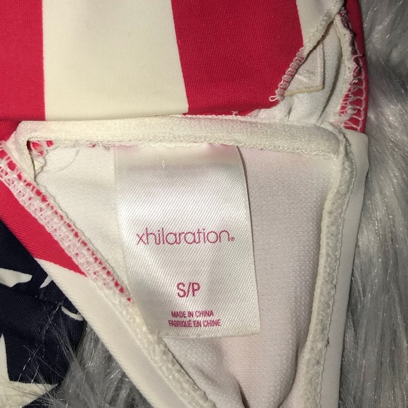 USA Flag Bandeau Bikini Top - Picture 6 of 7